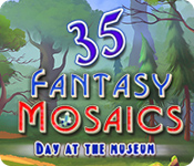 Fantasy Mosaics 35: Day at the Museum for Mac Game