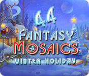 Fantasy Mosaics 44: Winter Holiday for Mac Game
